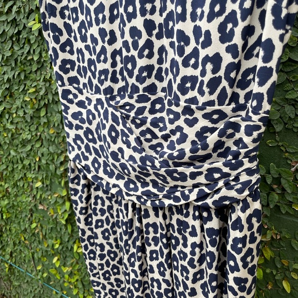 3.1 Philip Lim Leopard Print Silk Dress Size 8 - Picture 3 of 9